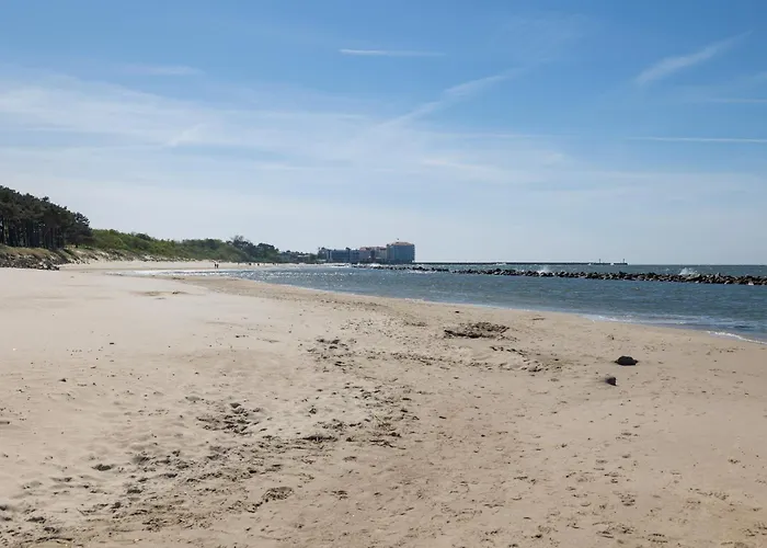 Bulwar Zachodzacego Slonca Z Widokiem Na Morze By Renters Darlowko